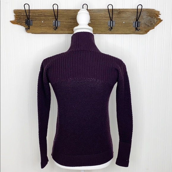 Lululemon Warm & Restore Sweater Black Cherry - Picture 6 of 12